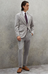Men's Corduroy Sport Coat Blazer Jacket Black SkinOutfit