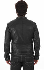 Men Genuine Leather Jacket MJ 03