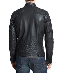 Men Lambskin Genuine Leather Jacket MJ101