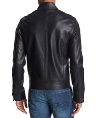 Men Lambskin Genuine Leather Jacket MJ102