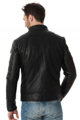 Men Genuine Leather Jacket MJ 20