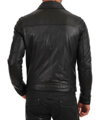 Men Lambskin Genuine Leather Jacket MJ 38