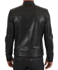 Men Lambskin Genuine Leather Jacket MJ 63