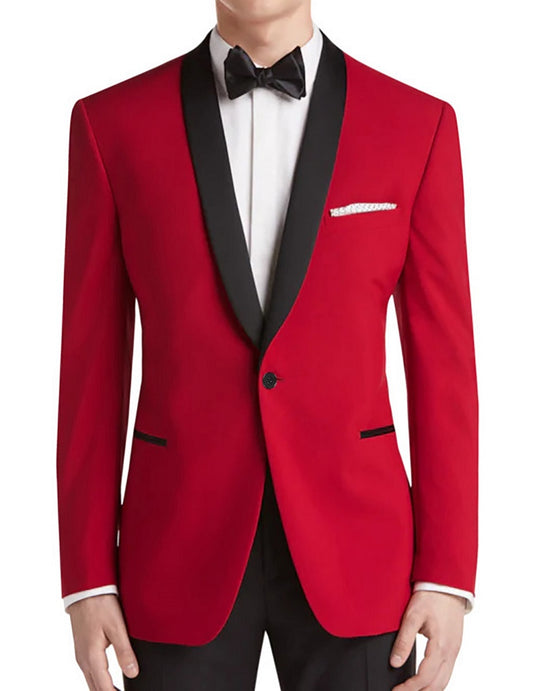 Men's Suit Tuxedo Dinner Party Wedding Blazer Jacket White SkinOutfit