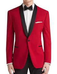 Men's Suit Tuxedo Dinner Party Wedding Blazer Jacket White SkinOutfit