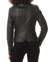 Women Lambskin Genuine Leather Jacket WJ 23