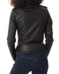 Women Lambskin Genuine Leather Jacket WJ 29