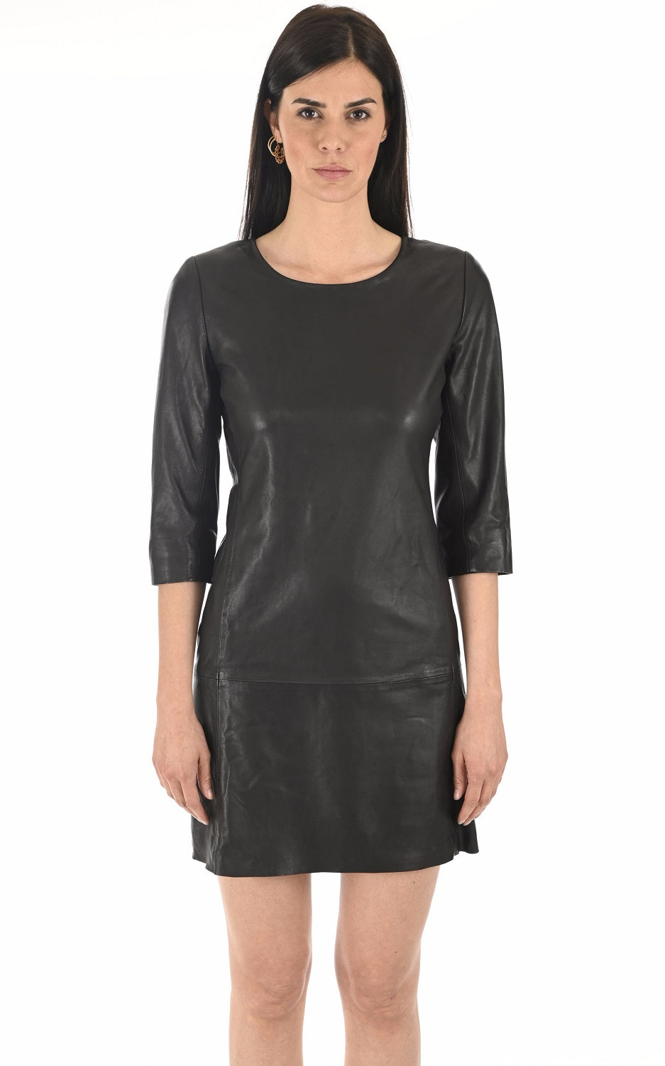 Women Genuine Leather Dress WD 07 SkinOutfit