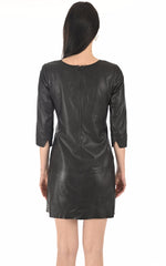 Women Genuine Leather Dress WD 07 SkinOutfit