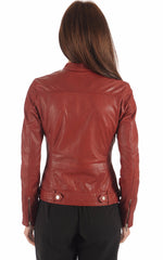 Women Genuine Leather Jacket WJ 07