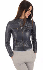 Women Genuine Leather Jacket WJ 08