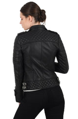Women Genuine Leather Jacket WJ 09