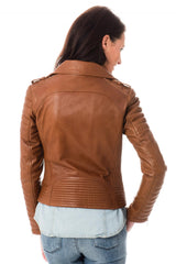 Women Genuine Leather Jacket WJ 13