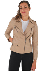 Women Genuine Leather Jacket WJ 15