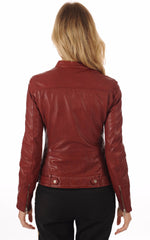 Women Genuine Leather Jacket WJ 24