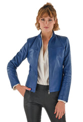 Women Genuine Leather Jacket WJ 27