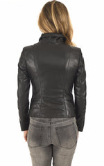 Women Genuine Leather Jacket WJ 29