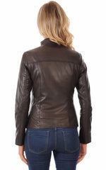 Women Genuine Leather Jacket WJ 30
