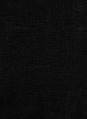 Men's Pure Cotton Linen Jacket Black SkinOutfit