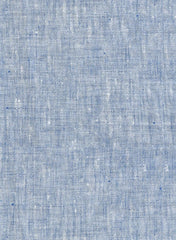 Men's Pure Cotton Linen Jacket Blue SkinOutfit