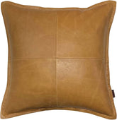 Genuine Leather Square Pillow Cover 15 SkinOutfit