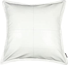 Genuine Leather Square Pillow Cover 26 SkinOutfit