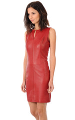 Women Genuine Leather Dress WD 01 SkinOutfit