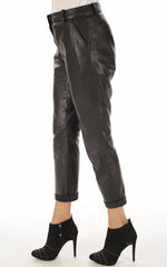Women Genuine Leather Pant WP 06 SkinOutfit