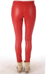 Women Genuine Leather Pant WP 07 SkinOutfit