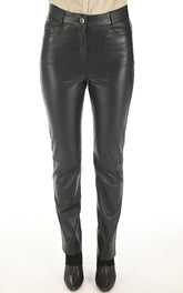 Women Genuine Leather Pant WP 12 SkinOutfit