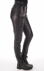 Women Genuine Leather Pant WP 16 SkinOutfit
