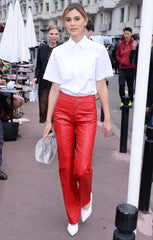 Women Genuine Leather Pant WP 39 SkinOutfit