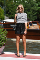 Women Genuine Leather Shorts WS 23 SkinOutfit