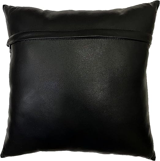 Genuine Leather Square Pillow Cover 35 SkinOutfit