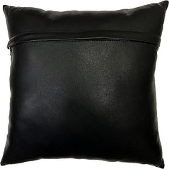 Genuine Leather Square Pillow Cover 35 SkinOutfit