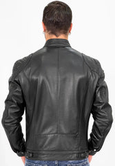 Men Genuine Leather Jacket MJ 97 SkinOutfit