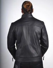 Men Genuine Leather Jacket MJ157 SkinOutfit