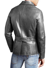 Men Genuine Leather Blazer Sport Coat 08 SkinOutfit