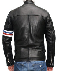 Men Lambskin Genuine Leather Jacket MJ109
