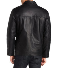 Men Lambskin Genuine Leather Jacket MJ143