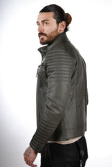 Men Genuine Leather Jacket MJ159 SkinOutfit