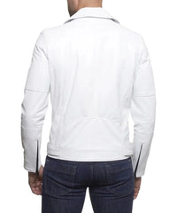 Men Lambskin Genuine Leather Jacket MJ 59