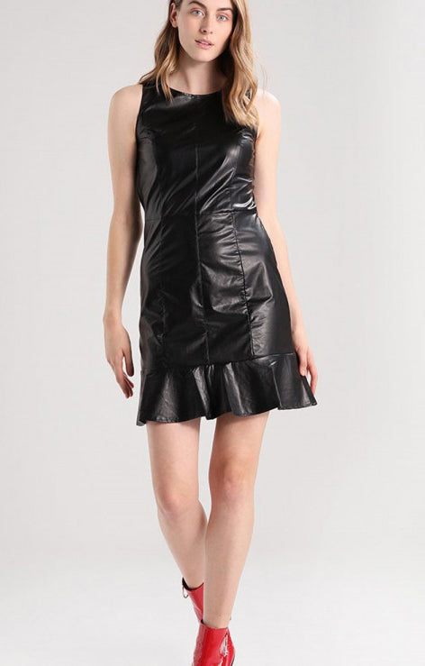 Women Genuine Leather Dress WD 10 SkinOutfit