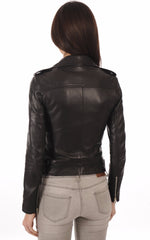 Women Genuine Leather Jacket WJ 23