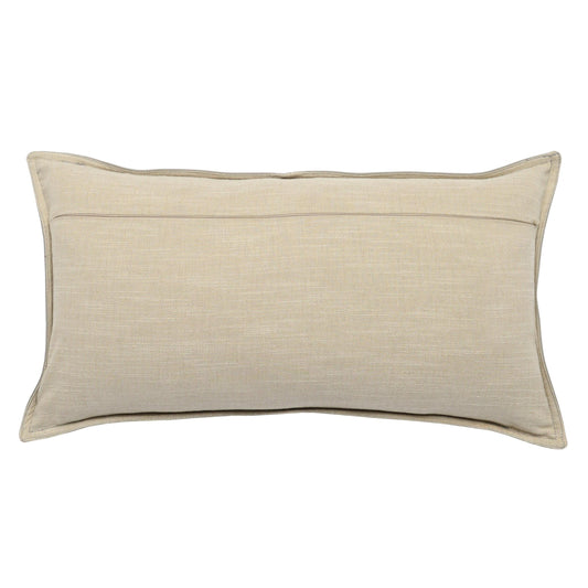 Genuine Leather Rectangle Pillow Cover 06 SkinOutfit
