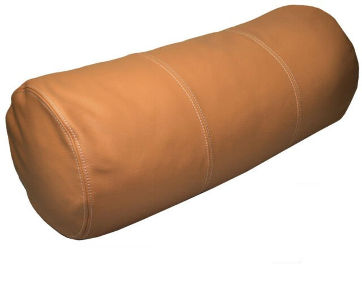 Genuine Leather Bolster Pillow Cover 12 SkinOutfit