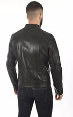 Men Genuine Leather Jacket MJ 83 SkinOutfit