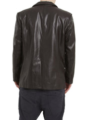 Men Genuine Leather Blazer Sport Coat 09 SkinOutfit