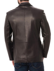 Men Genuine Leather Blazer Sport Coat 41 SkinOutfit
