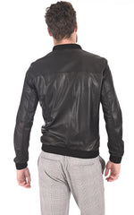 Men Genuine Leather Jacket MJ116 SkinOutfit
